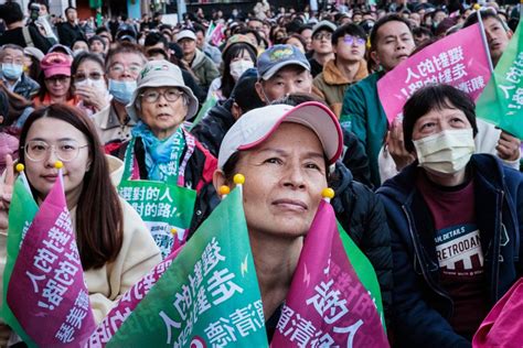 Taiwan’s ruling Democratic Progressive Party wins third .